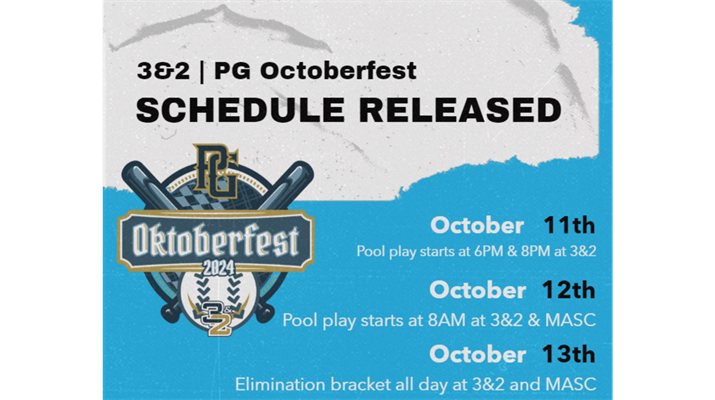 Oktoberfest Schedule Released